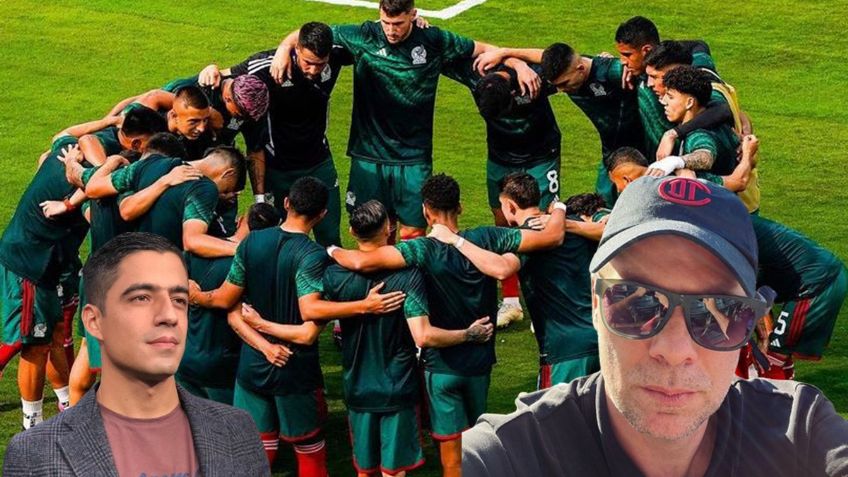 Andrés Vaca vs Martinoli: fans se lanzan contra narrador por publicidad durante el gol de Santi Giménez | VIDEOS