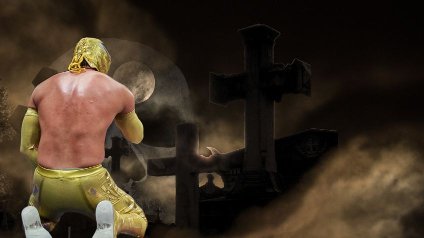 Era una promesa de la lucha libre, pero murió de un derrame cerebral en plena función en la Arena Coliseo