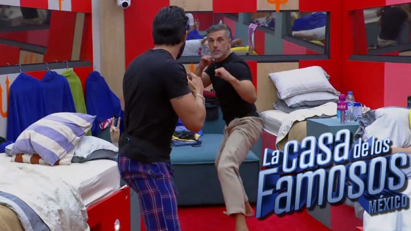 Sergio y Poncho se 'AGARRAN DEL CHONGO' en La Casa de los Famosos