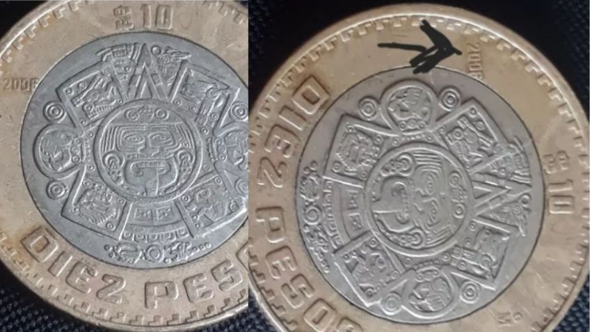 La moneda de 10 pesos que se vende en 77 mil pesos por este ERROR de ACUÑACIÓN