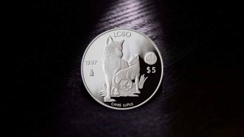 ¿Cuál es la moneda de plata del lobo mexicano por la que piden casi 5 mil pesos?
