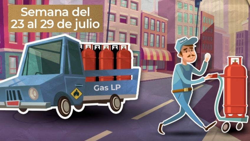 ¿En cuánto se vende el gas LP a nivel nacional? Este es el precio del 23 al 29 de julio