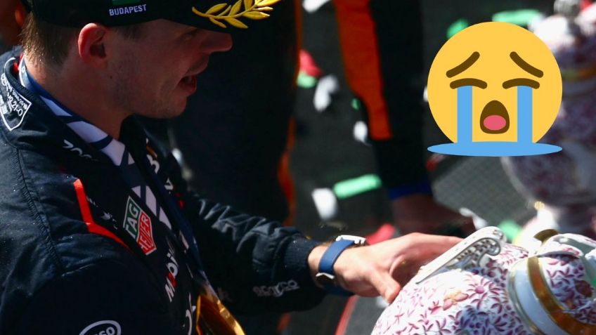 Cuánto cuesta el trofeo de Verstappen que rompió Norris en celebración del GP de Hungría