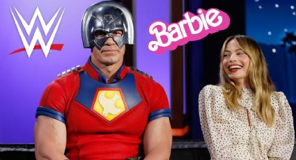 Barbie: La vez en la que Margot Robbie DURMIÓ con una figura de cartón de John Cena