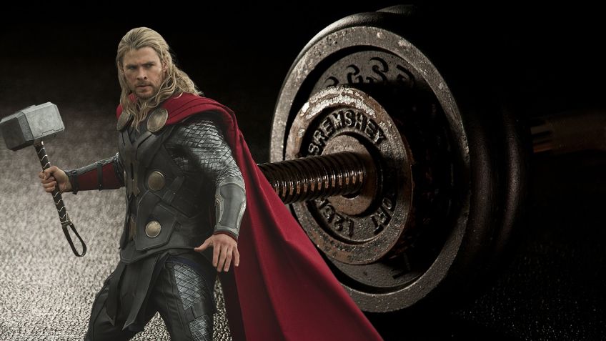 El mejor entrenamiento para tener un tren superior definido de acuerdo con Thor, héroe de Marvel