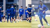 Julián Quiñones: El colombiano se estrena con "Gol de Taco" en entrenamiento del América | VIDEO