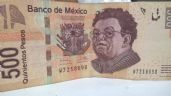 Venden 14 billetes de 500 pesos por 32 mil pesos; ¿cuáles son sus NÚMEROS de SERIE?