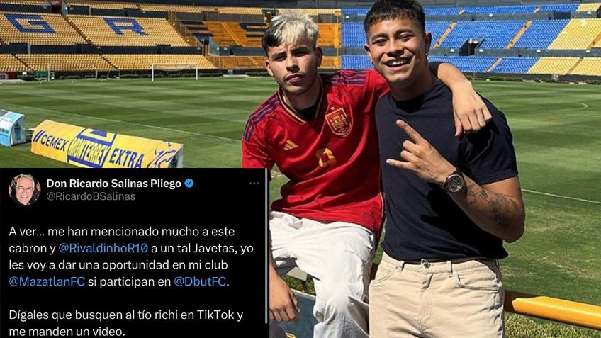 Rivaldios y Javetas, futbolistas amateurs que jugarían en Mazatlán a petición de Salinas Pliego