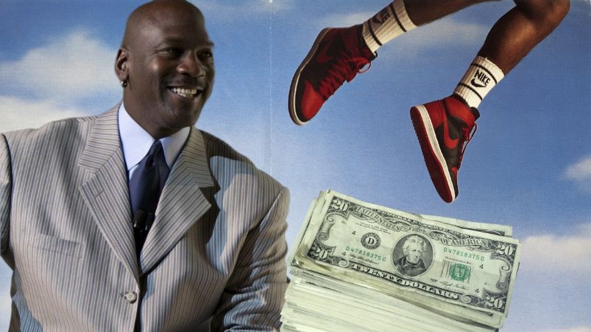 Michael Jordan: Cuántos millones de dólares gana al día por la venta de sus tenis Nike