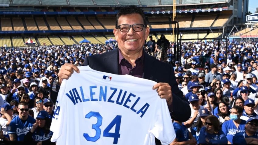Los DODGERS se rinden ante FERNANDO VALENZUELA y retiran su número