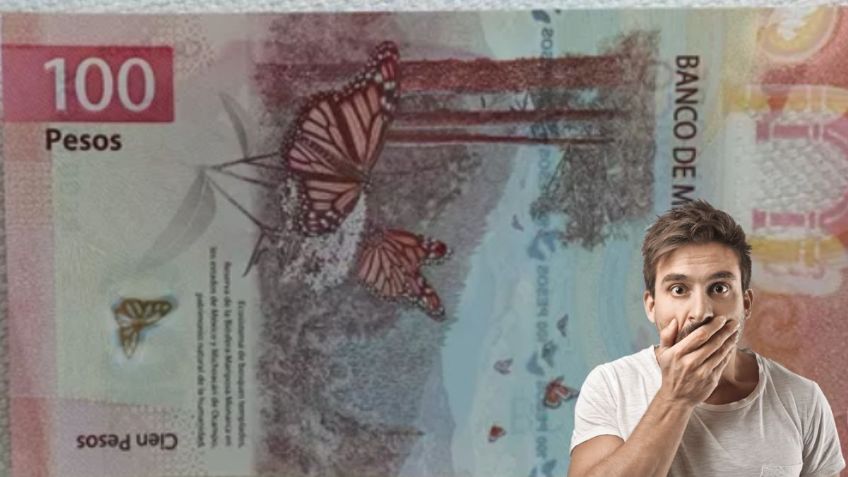 El billete de 100 pesos por el que piden 800 mil pesos; ¿cuál es su principal característica?