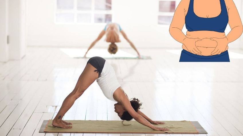 5 posturas de YOGA que te ayudarán a bajar la barriga y tener vientre plano | Tips