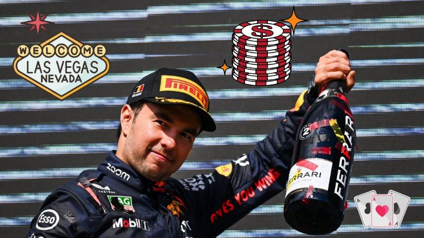 Checo Pérez protagoniza espectacular promocional de Red Bull previo al GP de Las Vegas | VIDEO
