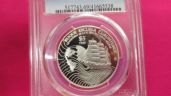 Moneda de PLATA pura con un buque se vende por casi 6 mil pesos en internet