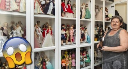 ¡Increíble! Conoce a la mujer que tiene una colección de 500 BARBIES en España