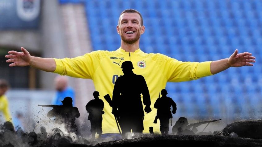 Edin Dzeko: la leyenda europea que sufrió de un bombardeo y comenzó ganando 150 euros