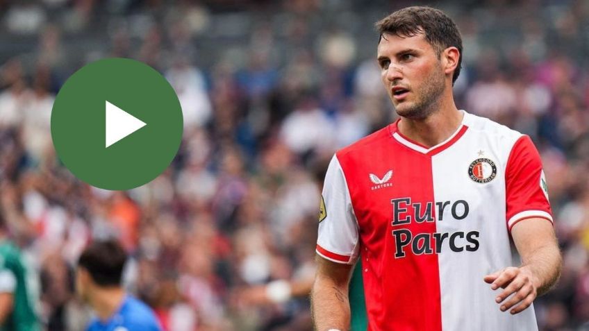 VIDEO: Así fue el primer GOL de Santiago Giménez con el Feyenoord; ¿Cuántos lleva en Europa?