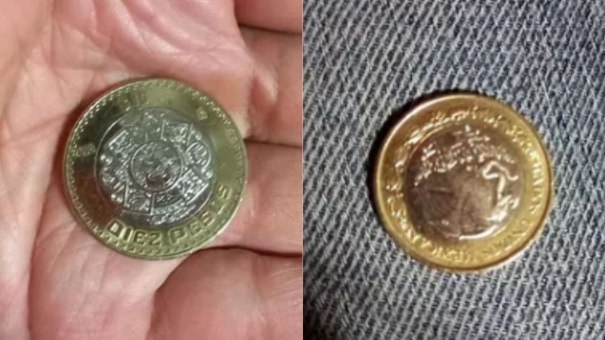 Características de la moneda de 10 pesos que vale 12 mil pesos en internet