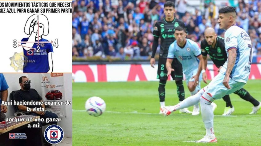 Los MEMES se BURLAN de Cruz Azul tras empatar con Santos en el Azteca