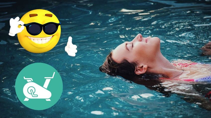 Este ejercicio en el agua ayuda a quemar más calorías que la bicicleta según expertos