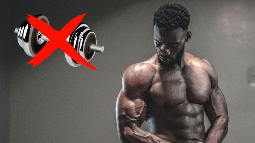 ¿Quieres un cuerpo envidiable? Así puedes tener MÚSCULOS sin la necesidad de PESAS