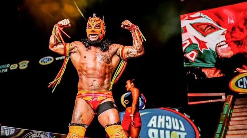 ¿De 6 a 7 comidas al día? La rutina de ejercicio de Dragon Rojo Jr, estelar del 90 Aniversario del CMLL