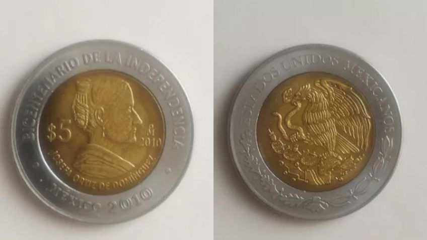 La moneda de 5 pesos que vale 50 mil pesos en internet por esta simple CARACTERÍSTICA
