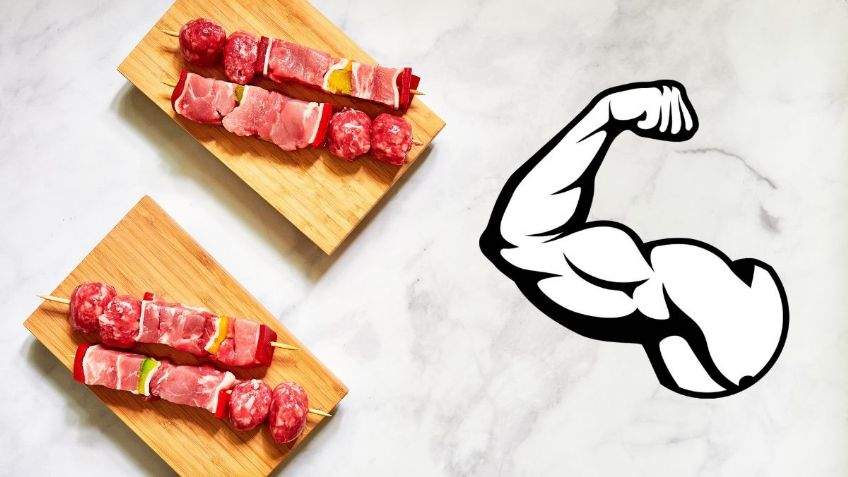 La cantidad de PROTEÍNA que debes tomar DIARIO para aumentar tu MÚSCULO