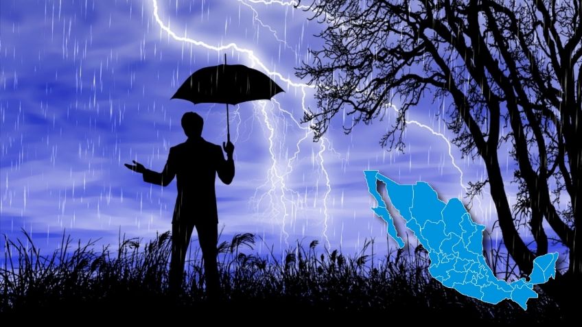 Ondas tropicales y monzón mexicano causarán LLUVIAS en estos estados HOY sábado 5 de agosto