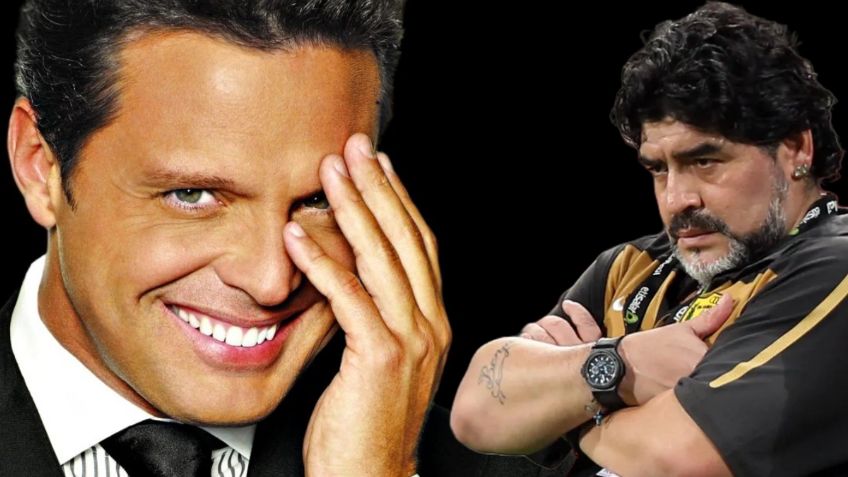 Así fue el día que Luis Miguel pagó una jugosa cuenta a Diego Armando Maradona