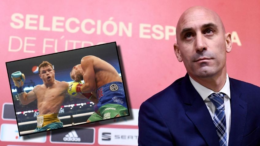 Luis Rubiales habría usado dinero de la RFEF para ir a pelea del Canelo Álvarez