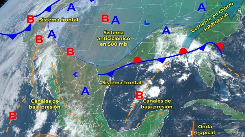Onda Tropical 25 y otros fenómenos traerán FUERTES LLUVIAS en estos estados HOY 2 de septiembre