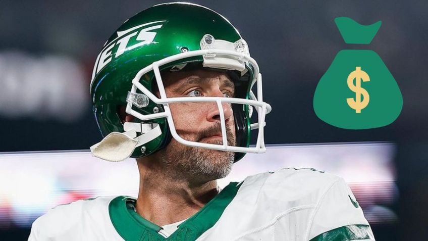 Aaron Rodgers: ¿Cuál es su brutal sueldo en los NY Jets? El dinero tirado a la basura por su lesión