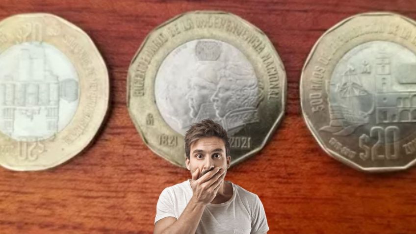 Conoce la colección de monedas de 20 pesos que se vende en 50 mil pesos