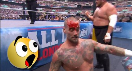 ¿Espectáculo FALSO? Captan a CM Punk poniéndose un líquido rojo | VIDEO