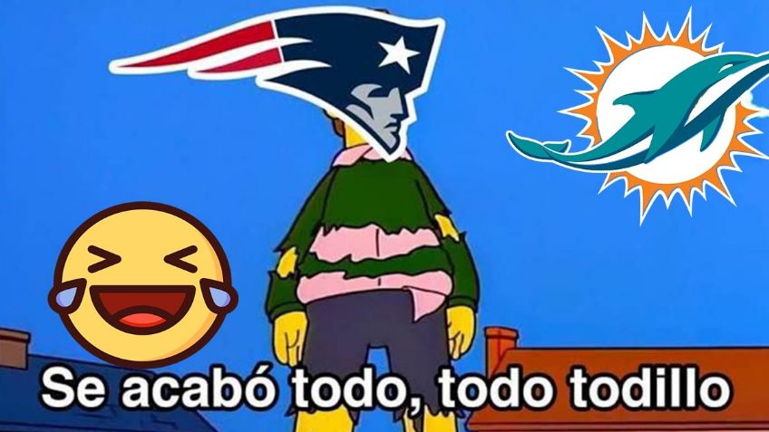 NFL: Los MEMES se burlan de la paliza que los Dolphins le dieron a los Patriots