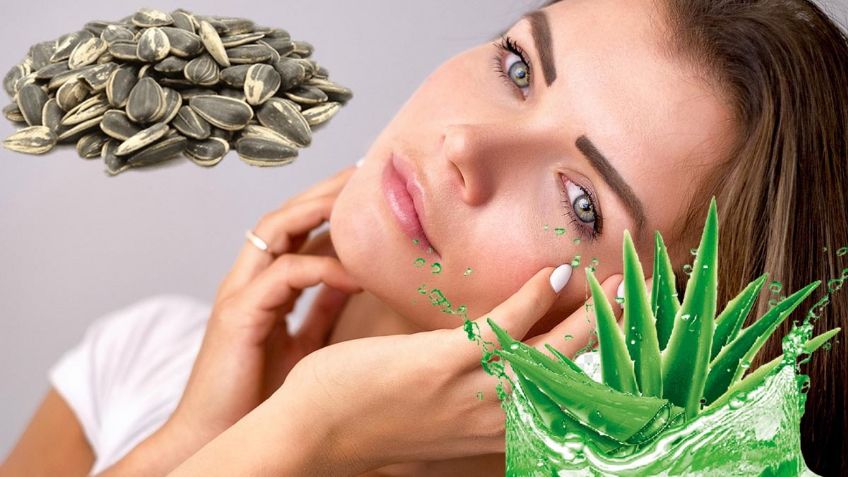 ¿Cómo obtener COLÁGENO de la semilla de girasol y el aloe vera? ¡Reduce edad de la piel!
