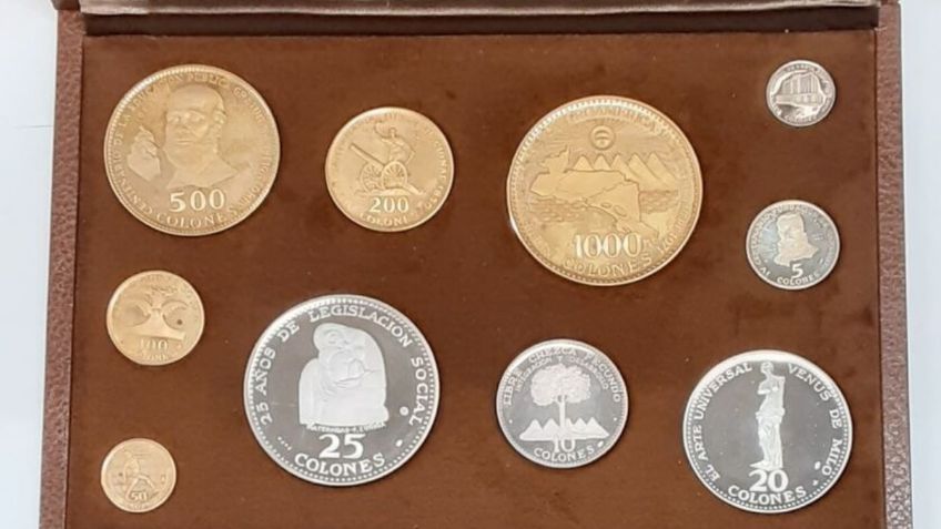 Colección de 10 monedas de ORO y plata se vende por más de 800 mil pesos | Características