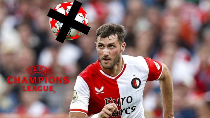 Por qué Santi Giménez no jugará en el debut del Feyenoord en la Champions League