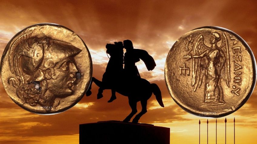 Rara moneda de ORO con Alejandro Magno se vende por casi 25 mil pesos | Características