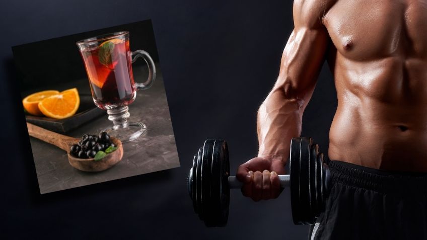 Mira la INFUSIÓN que ayuda a aumentar masa muscular y manejar el estrés