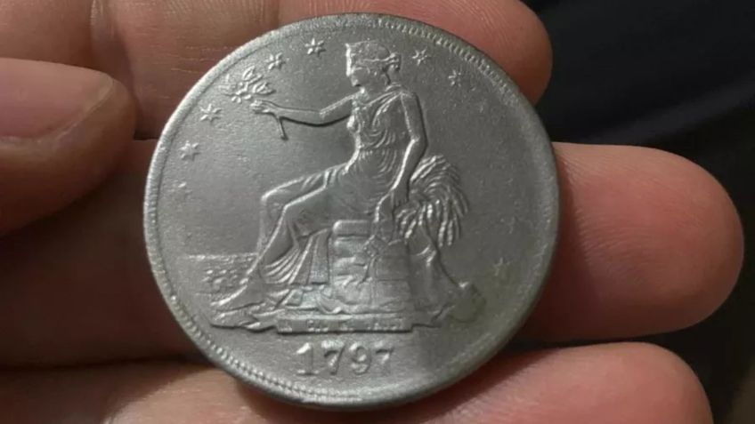 Dólar de PLATA de 1797 se vende por 1.5 millones de pesos | Características