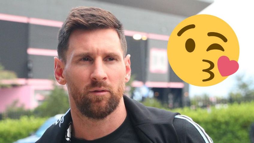 Presentador le pide un beso en la boca a Messi; así reaccionó | VIDEO