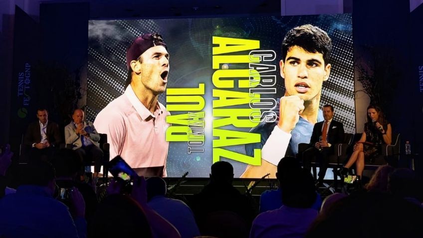 Tennis Fest GNP 2023: CARLOS ALCARAZ enfrentará a TOMMY PAUL en su primera visita a México