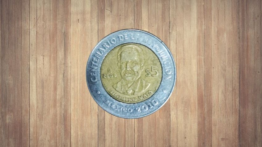 Características de la moneda de 5 pesos que se vende por 430 mil pesos en internet