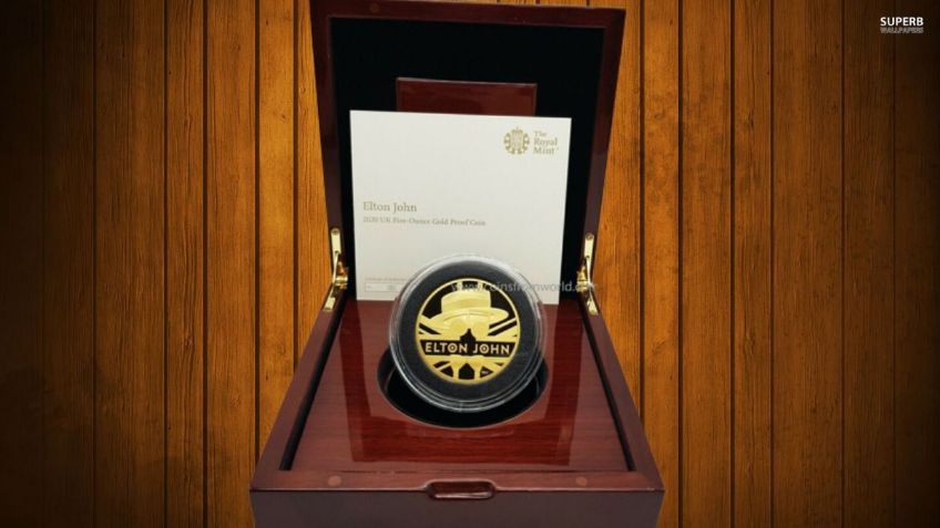 Rara moneda con imagen de Elton John se vende por casi 700 mil pesos | Características