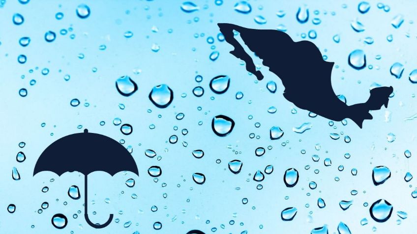 SMN: Estos son los 11 ESTADOS que tendrán LLUVIAS FUERTES el viernes 29 de septiembre