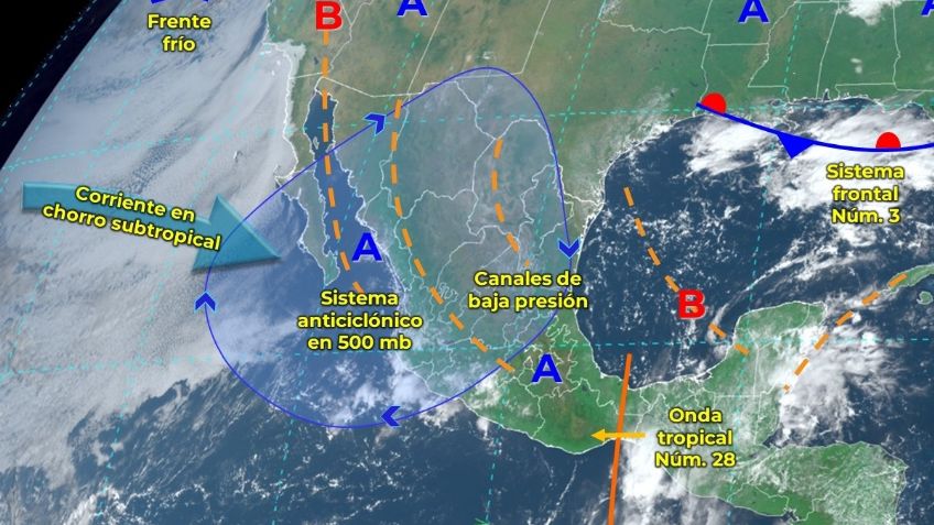 Múltiples fenómenos causarán FUERTES LLUVIAS en estos estados HOY sábado 30 de septiembre