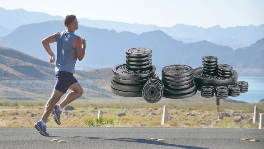 ¿Qué es mejor, CORRER antes o después de hacer PESAS?