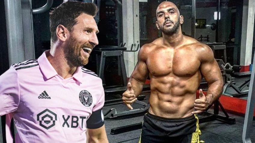 Guardaespaldas de Messi entra en acción y somete a aficionado | VIDEO VIRAL